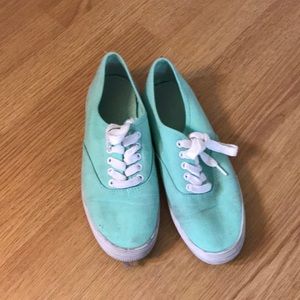 Light green shoes